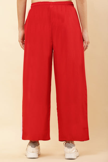 Women Solid Black Track Pants