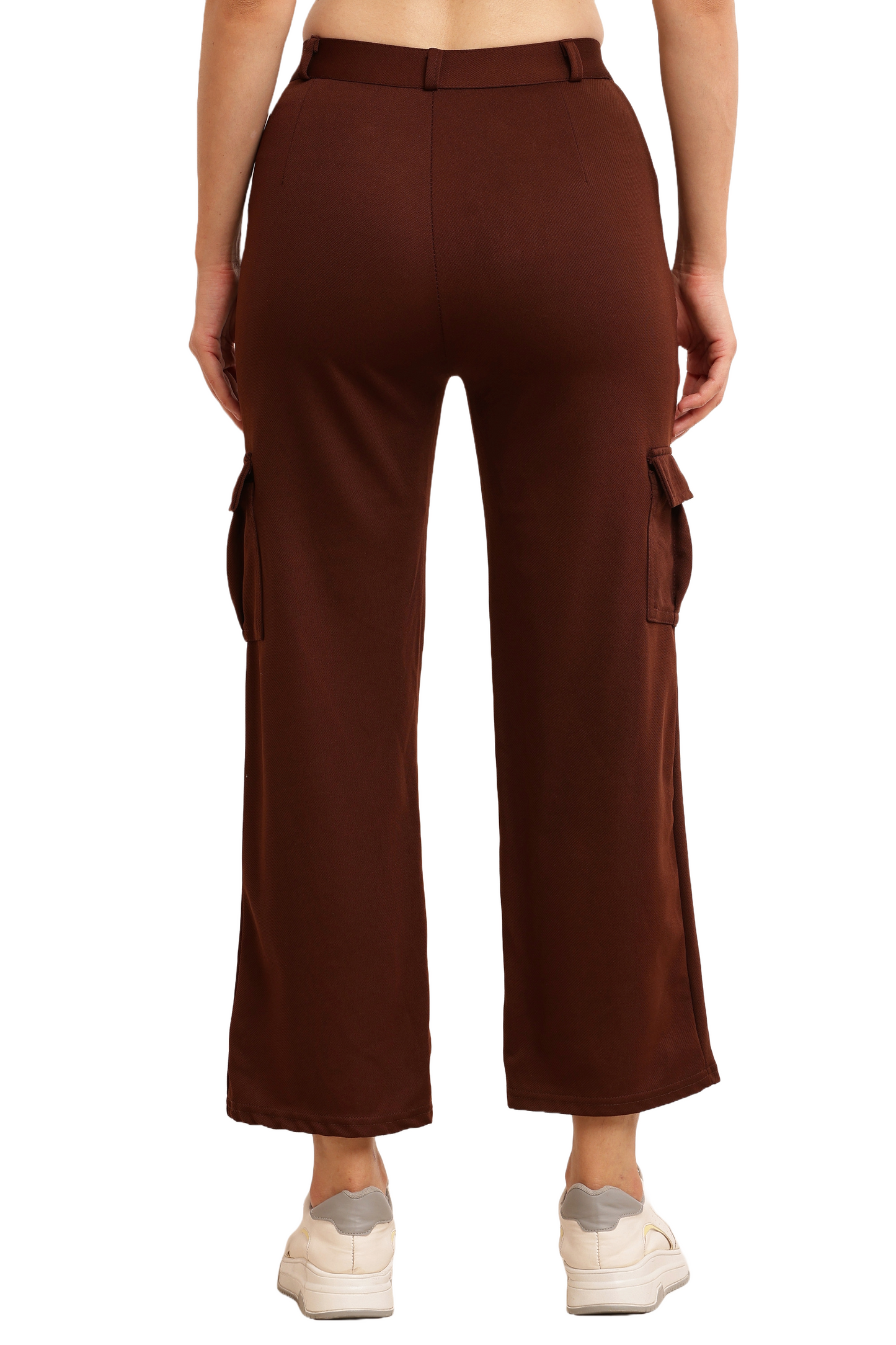 BB Collection Women's High-Rise Multi Color Cargo Pants Comfy & Stylish Utility Wear Size 26 to 32