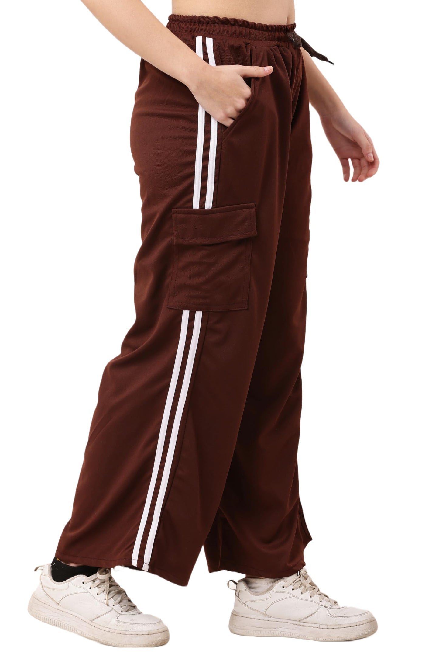 Cargo Pants With White Stripes