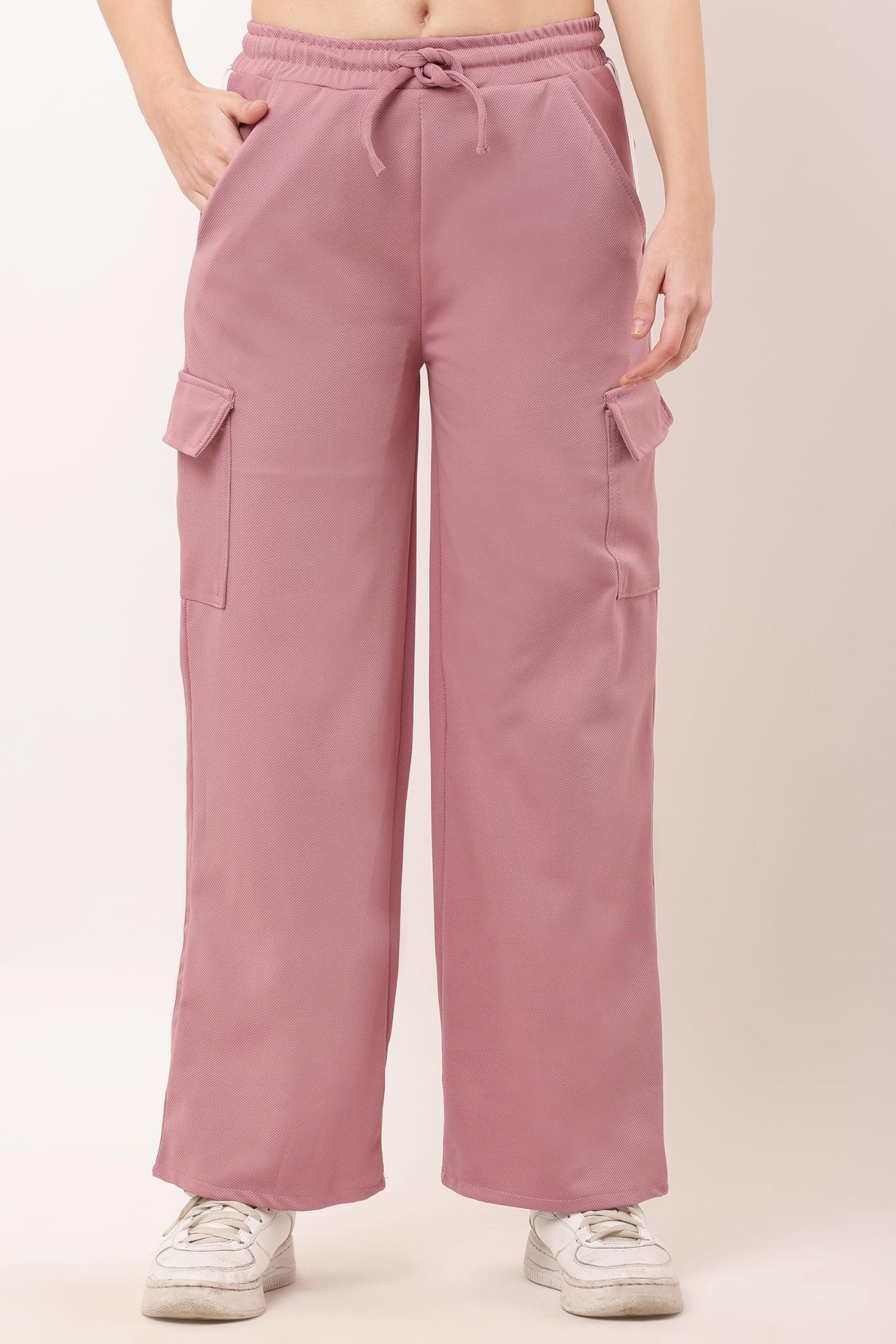 Cargo Pants With White Stripes