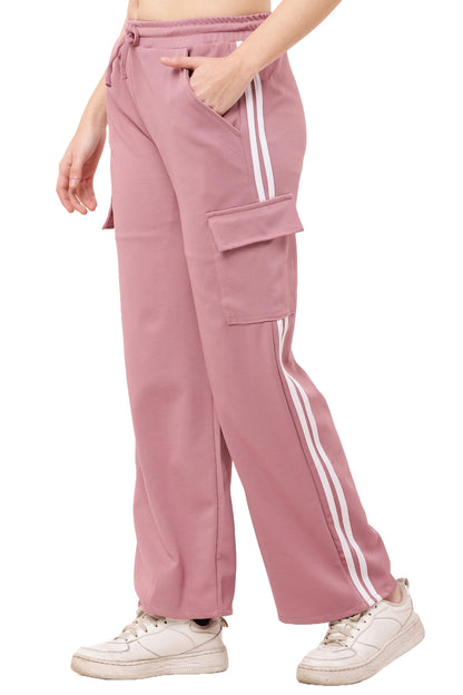 Cargo Pants With White Stripes