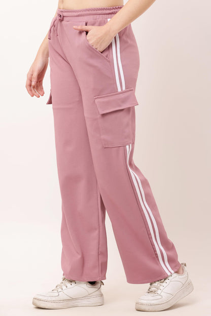 Cargo Pants With White Stripes