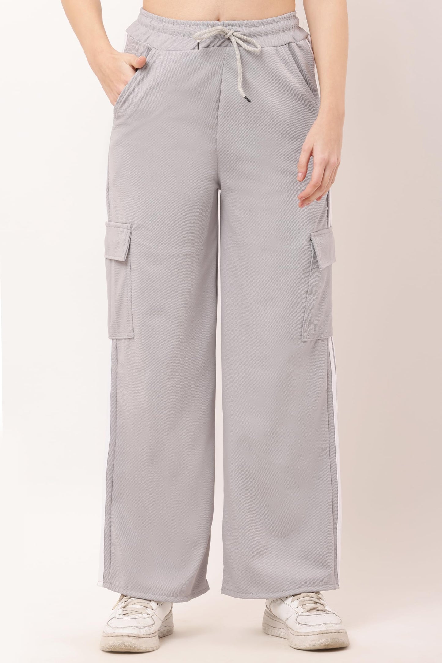 Cargo Pants With White Stripes