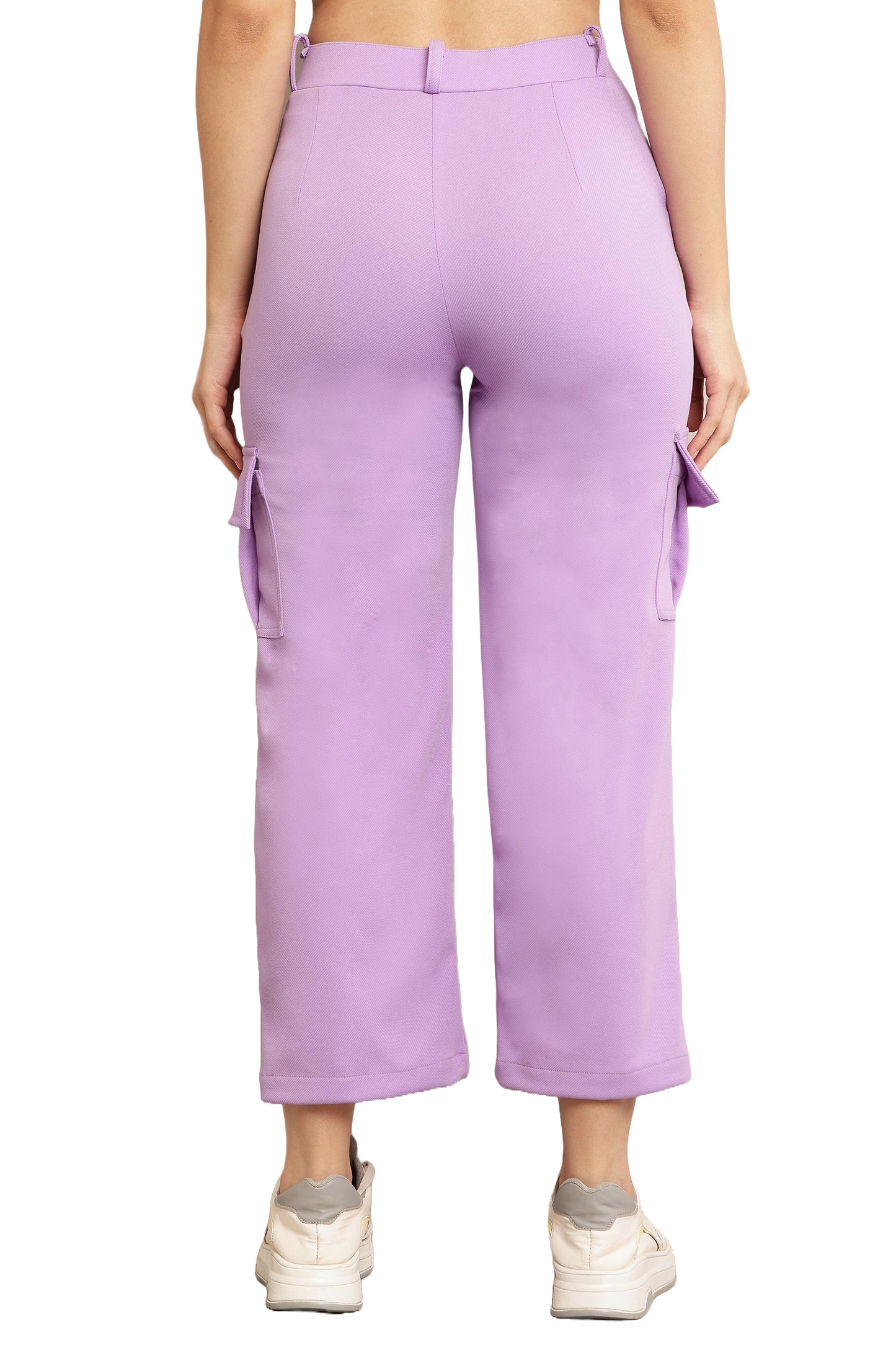 BB Collection Women's High-Rise Multi Color Cargo Pants Comfy & Stylish Utility Wear Size 26 to 32