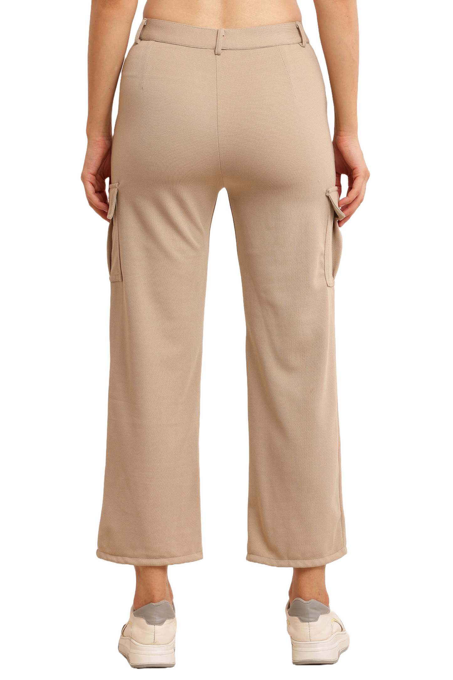 BB Collection Women's High-Rise Multi Color Cargo Pants Comfy & Stylish Utility Wear Size 26 to 32